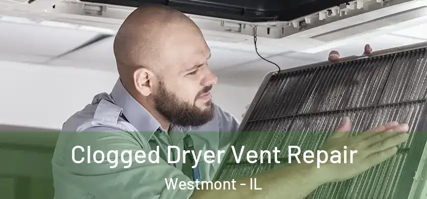 Clogged Dryer Vent Repair Westmont - IL